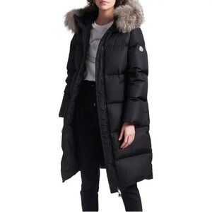 Moncler Marrionnier Long Puffer Parka Jacket Knee Length